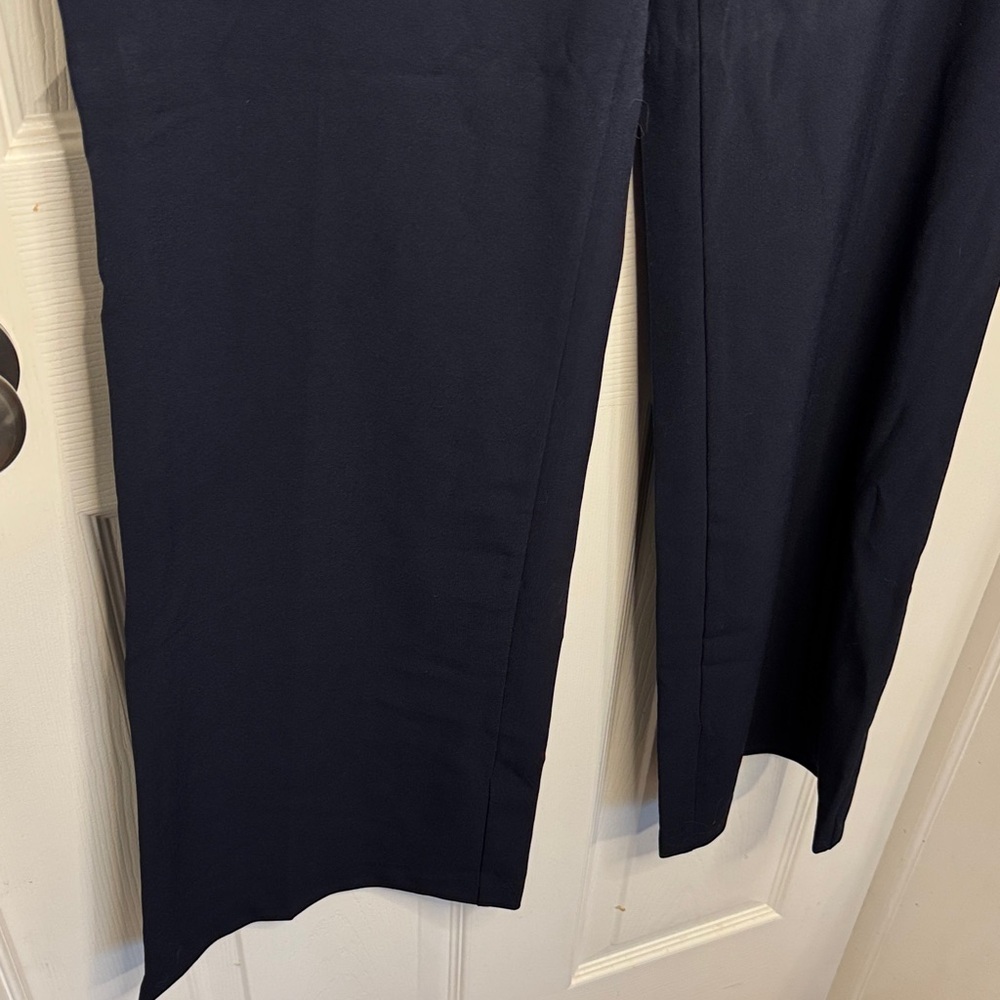 EUC Dana Buchman Navy Straight Leg Pants - Picture 5 of 8